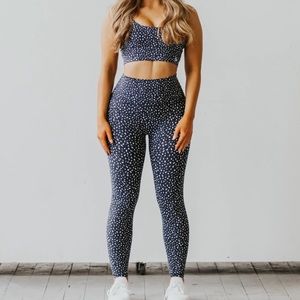 Astoria Activewear IGNITE Speckle Legging Bra Set
